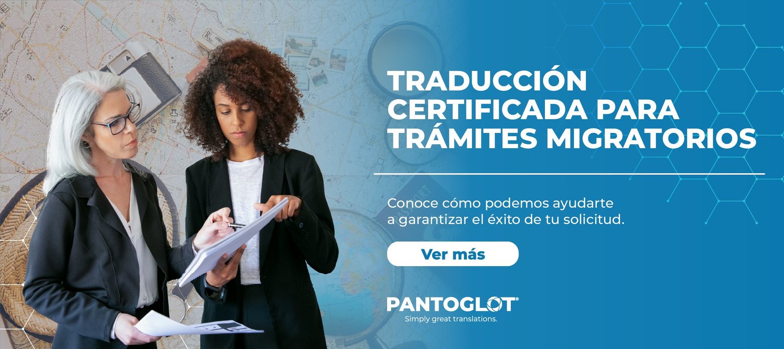 Traduccion de documentos certificada para tramites migratorios con Pantoglot